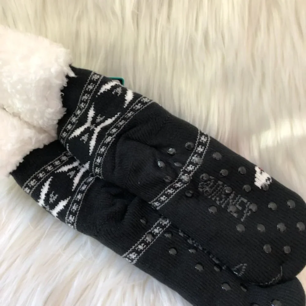 Disney Nightmare Before Christmas Jack Skellington Slipper Socks